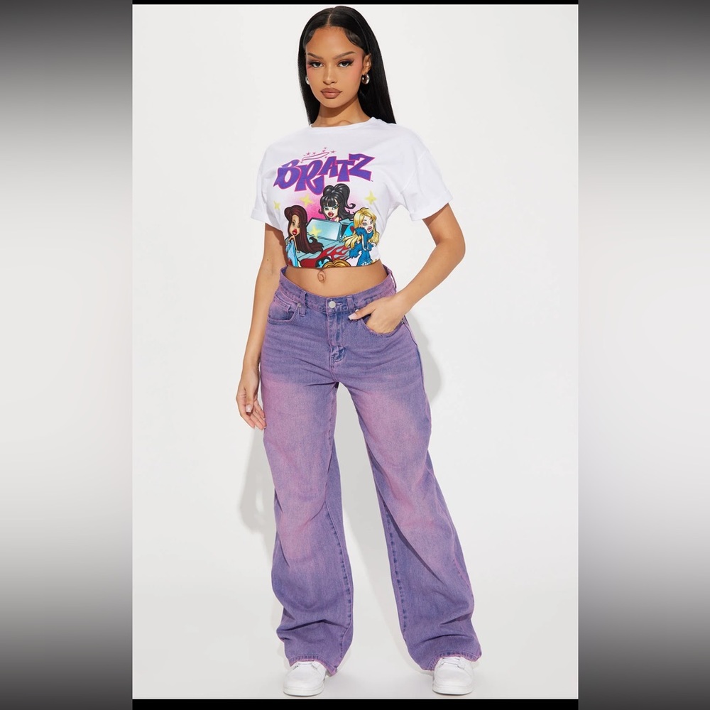 Alix Tinted Baggy Jeans - Size 13